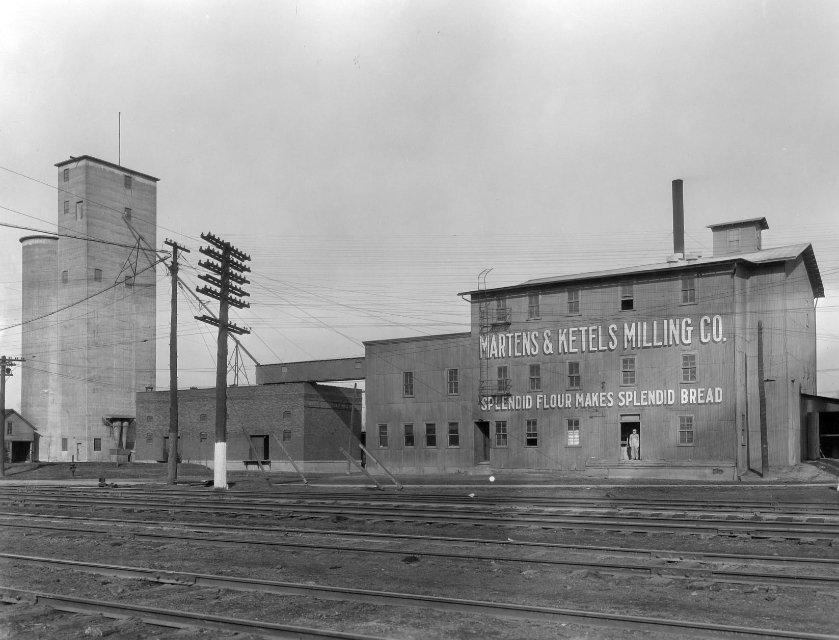 Martens and Ketels Mill, ca. 1917 (11th and Steuben)